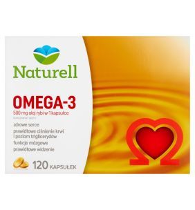 Naturell Omega-3, kapsułki, 120 szt.