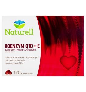 Naturell Koenzym Q10 + E, kapsułki, 120 szt.