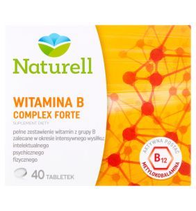 Naturell Witamina B Complex Forte, tabletki, 40 szt.