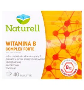 Naturell Witamina B Complex Forte, tabletki, 40 szt.