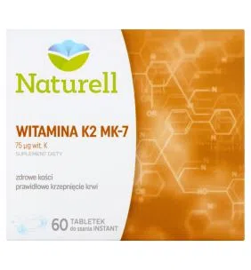 Naturell Witamina K2 MK-7, tabletki do ssania, 60 szt.