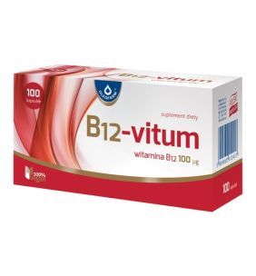 B12 - Vitum, 100 µg, kapsułki, 100 szt.