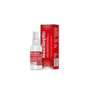 Maxiseptic, 1 mg/ml + 20 mg/ml, aerozol na skórę, 50 ml