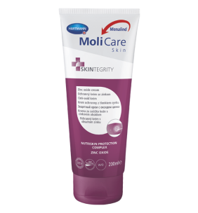 Molicare Skin Zinc Oxide, krem ochronny z tlenkiem cynku, 200 ml