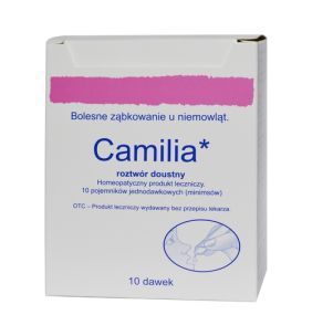 Boiron Camilia, roztwór doustny, 10 minimsów (import równoległy, Delfarma)