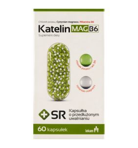 KatelinMAG B6, kapsułki twarde, 60 szt.