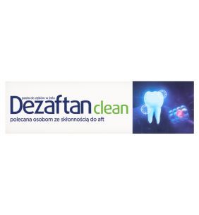Dezaftan Clean,  pasta do mycia zębów w żelu, 75 ml