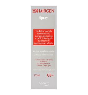 Hairgen Spray (łysienie androgenowe, wypadanie włosów) 125 ml 