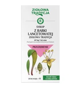 Ziołowa Tradycja Syrop z babki lancetowatej, 674 mg/5 ml, syrop, 125 g