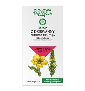 Ziołowa Tradycja Syrop z dziewanny, 952 mg/5 ml, syrop, 125 g