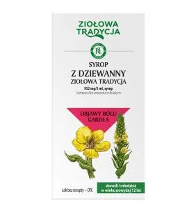 Ziołowa Tradycja Syrop z dziewanny, 952 mg/5 ml, syrop, 125 g