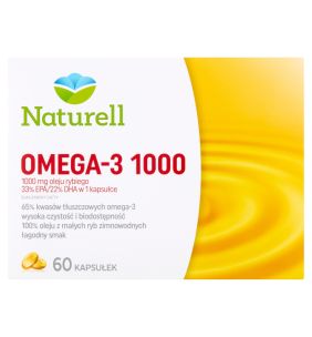 Naturell Omega-3 1000, kapsułki, 60 szt.