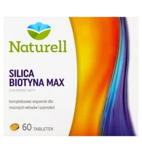Naturell Silica Biotyna Max, tabletki, 60 szt.