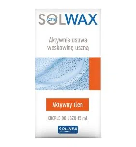 Solwax Active,krople,do usuw.woskowiny usznej,15ml