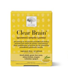 Clear Brain, tabletki, 60 szt.