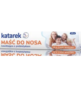 Katarek, nawilżająca maść do nosa z prebiotykiem, 15 g (tuba)