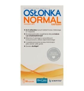 Osłonka Normal, kapsułki, 10 szt.