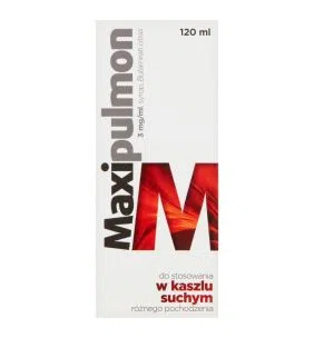 Maxipulmon, 3 mg/ml, syrop, 120 ml