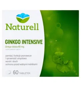 Naturell Gingko Intensive, tabletki, 60 szt.