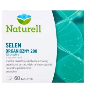 Naturell Selen Organiczny 200, tabletki, 60 szt.