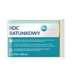 Koc ratunkowy, 160cmx210cm,(Paso-Trading), 1 szt