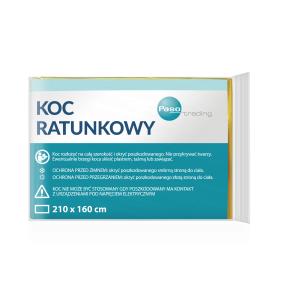 Koc ratunkowy, 160cmx210cm,(Paso-Trading), 1 szt