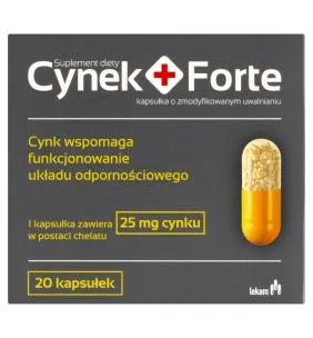 Cynek + Forte, kapsułki twarde, 20 szt.