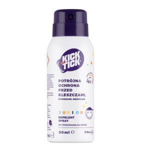 Kick the Tick Max Repelent Plus,aer,p/kom,mesz,klesz, 90 ml