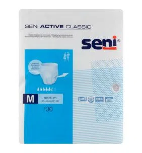 Seni Active Classic, majtki chłonne, medium, 30 szt.