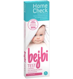 Bejbi Home Check test ciążowy płytkowy, 1 szt.