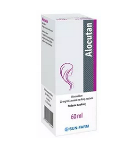 Alocutan, 20 mg/ml, aerozol na skórę, 60 ml, butelka