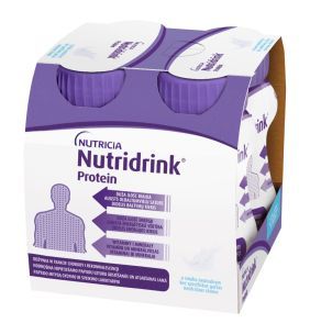 Nutridrink Protein, smak neutralny, płyn, 4 x 125 ml