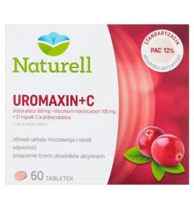 Naturell Uromaxin + C, tabletki, 60 szt.