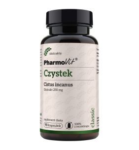 Pharmovit Classic Suplement diety czystek 250 mg 45 g,  90 szt.