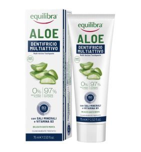 Equilibra, aloesowa pasta do zębów multi-aktywna, 75 ml