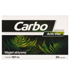 Carbo Activ Vita, kapsułki, 20 szt.
