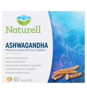 Naturell Ashwagandha, tabletki, 60 szt.
