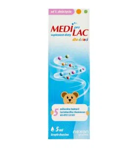 MediproLac dla dzieci, krople, 5 ml