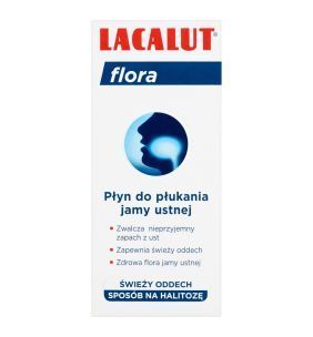 Lacalut flora, płyn do higieny jamy ustnej, 300 ml