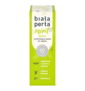 Biała Perła, pasta do zębów, wybielająca,mint detox, 75 ml