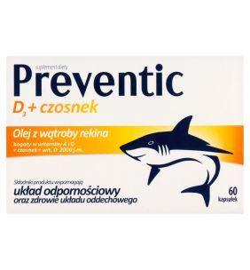 Preventic D3, kapsułki, 60 szt.