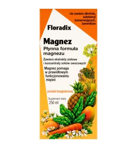 Floradix Magnez, płyn, 250 ml