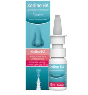 Xedine HA, 1 mg/ml, aerozol do nosa, 10 ml