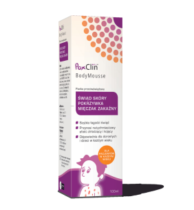 PoxClin BodyMousse, pianka, p/swiadowa, 100 ml