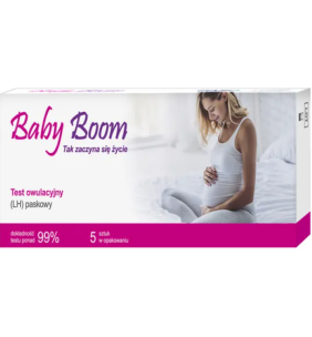 Baby Boom, test, owulacyjny (LH),paskowy, 5 szt