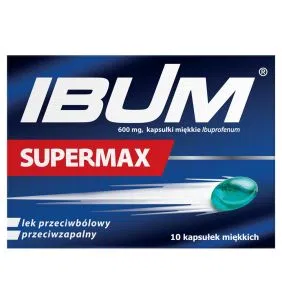 IBUM SUPERMAX, 600 mg, kapsułki, miękkie, 10 szt.