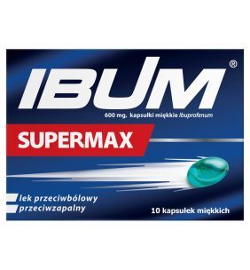 Ibum Supermax, 600 mg, kapsułki miękkie, 10 szt.