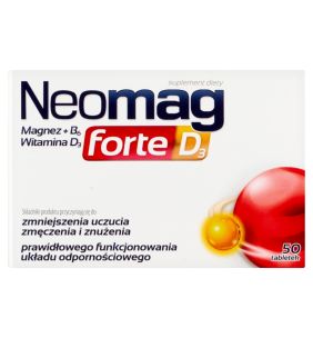 NeoMag Forte D3, tabletki, 50 szt.