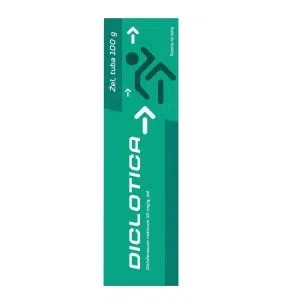 Diclotica, 10 mg/g, żel, 100 g (tuba)