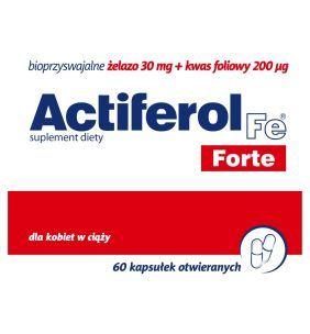 Actiferol Fe Forte, kapsułki otwierane, 60 szt.
